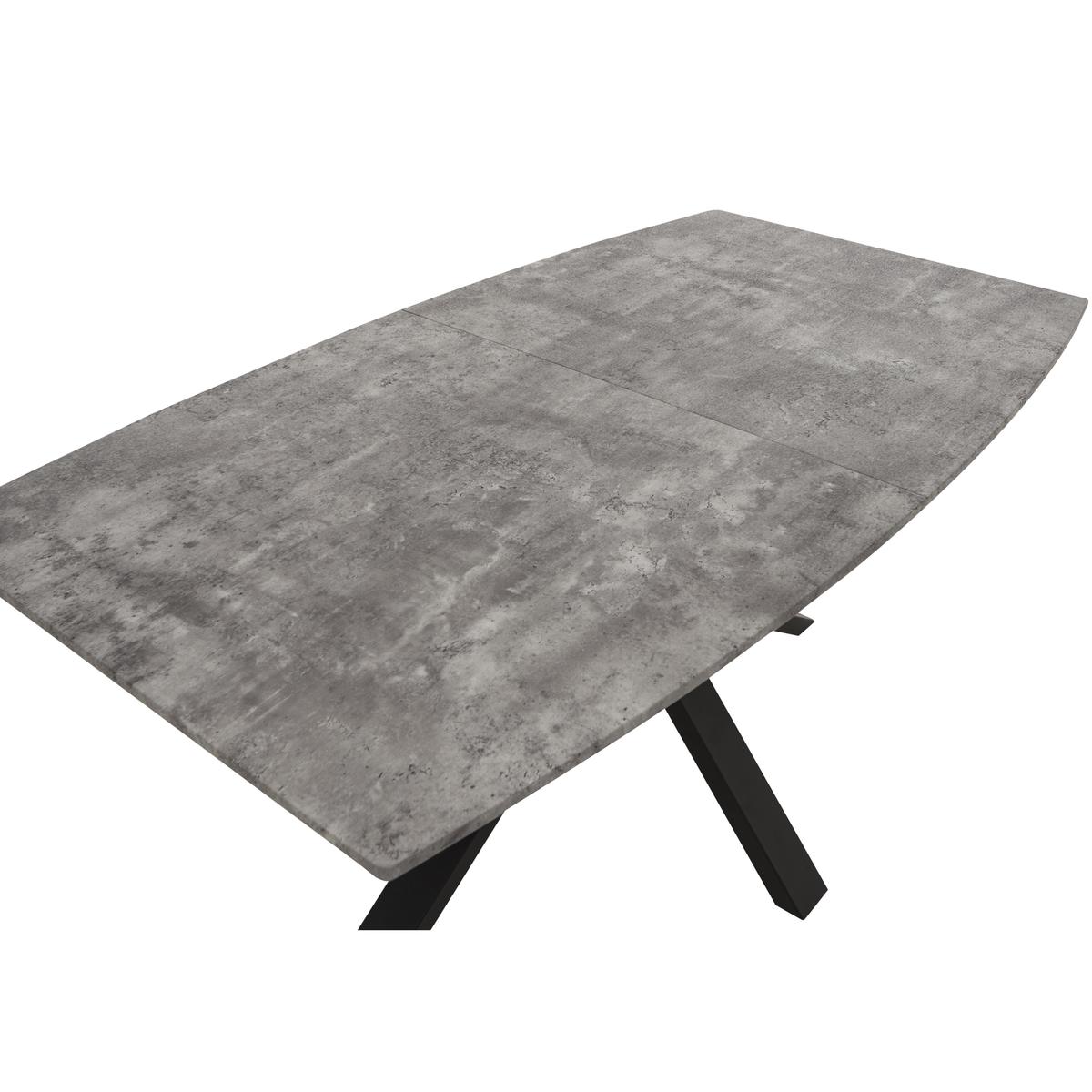 Diego Rectangle Extending Dining Table - Grey – image 4