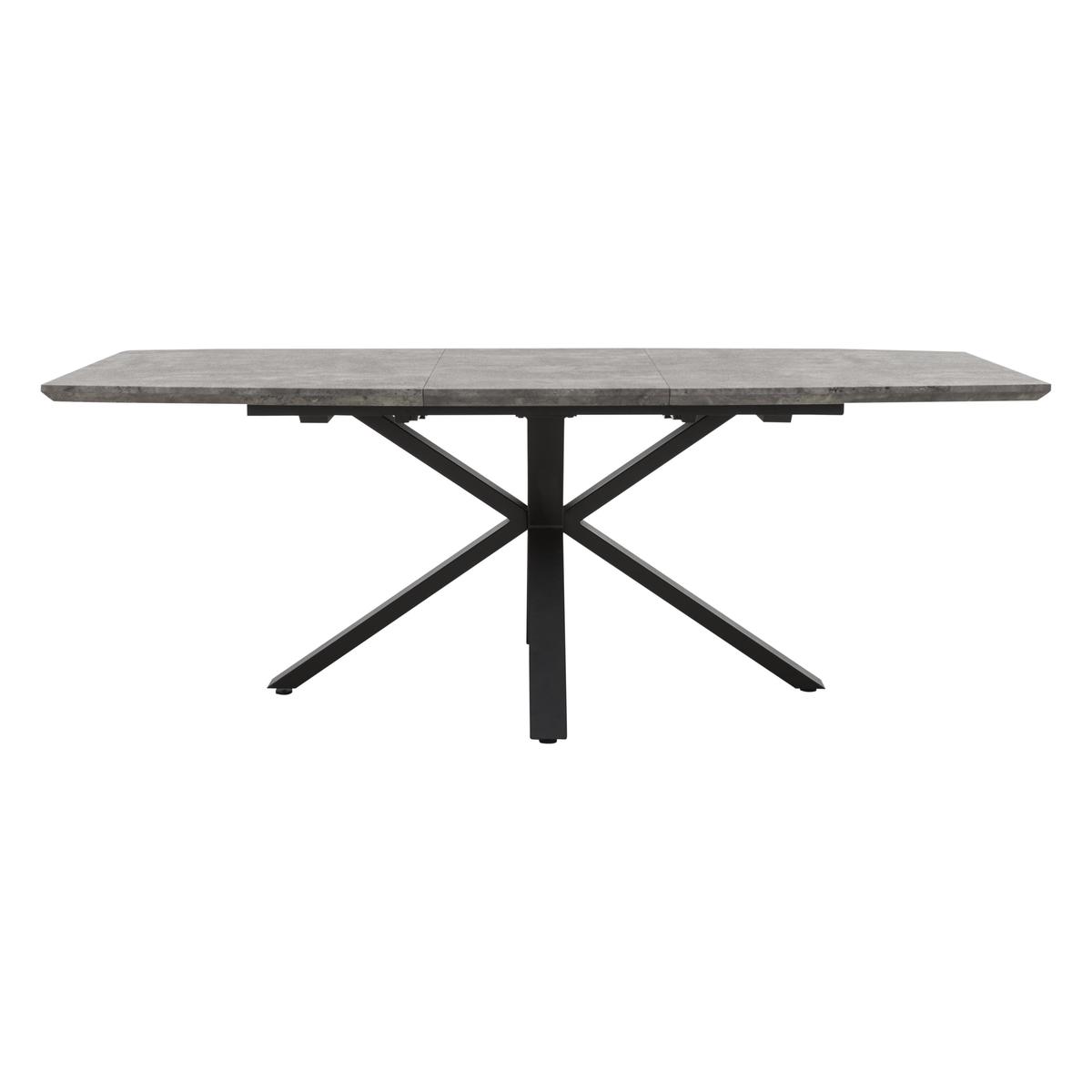 Diego Rectangle Extending Dining Table - Grey – image 2