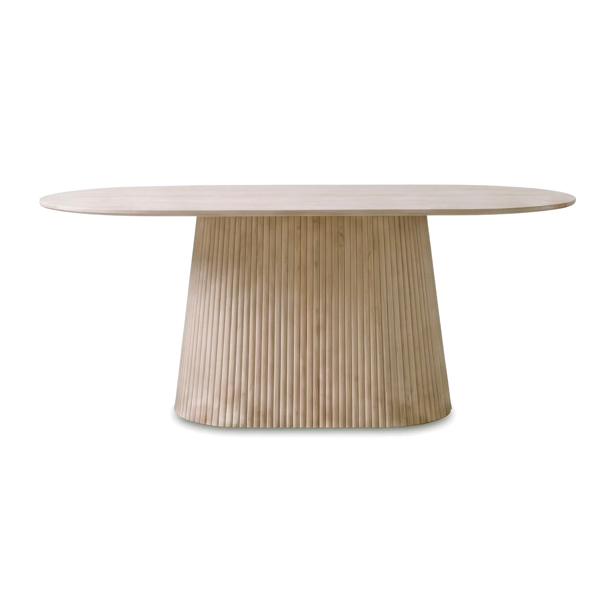 Romeo Oval Dining Table - 200-cm - Dining Room Furniture - In Time for Christmas – image 1