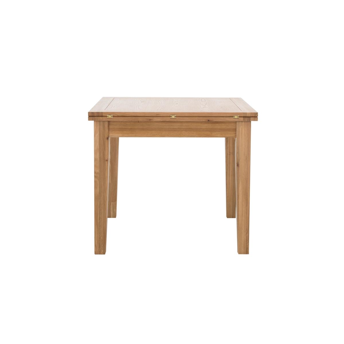 Furnitureland - California Extending Flip Top Table - Brown – image 7