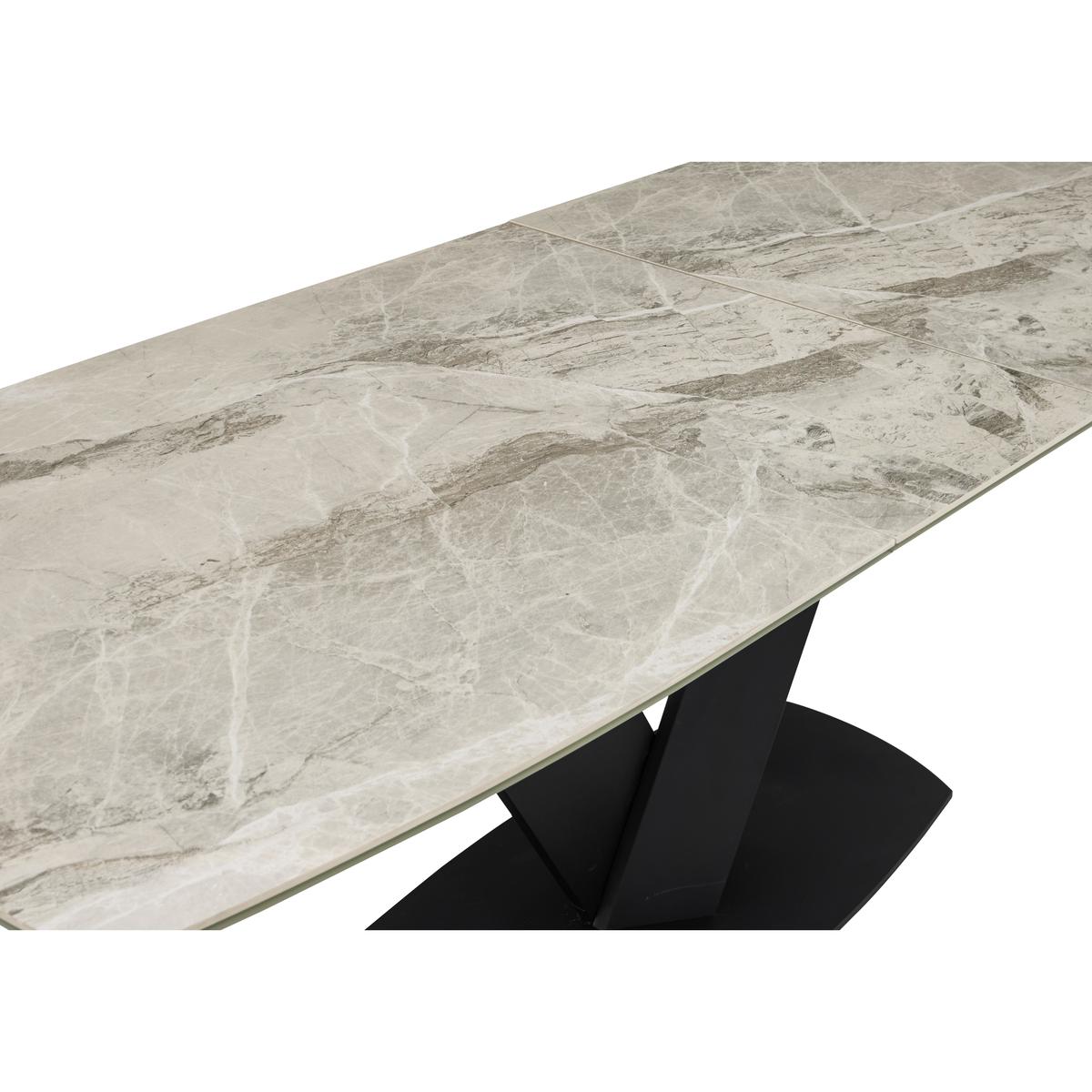 Merlin Extending Dining Table - Grey - By Furniture Village – image 6