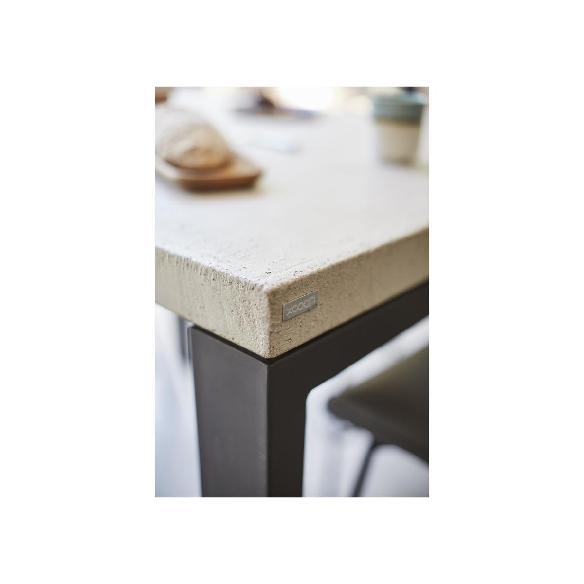 Habufa - Boston Star Leg Concrete Top Dining Table - 190-cm - Grey – image 2