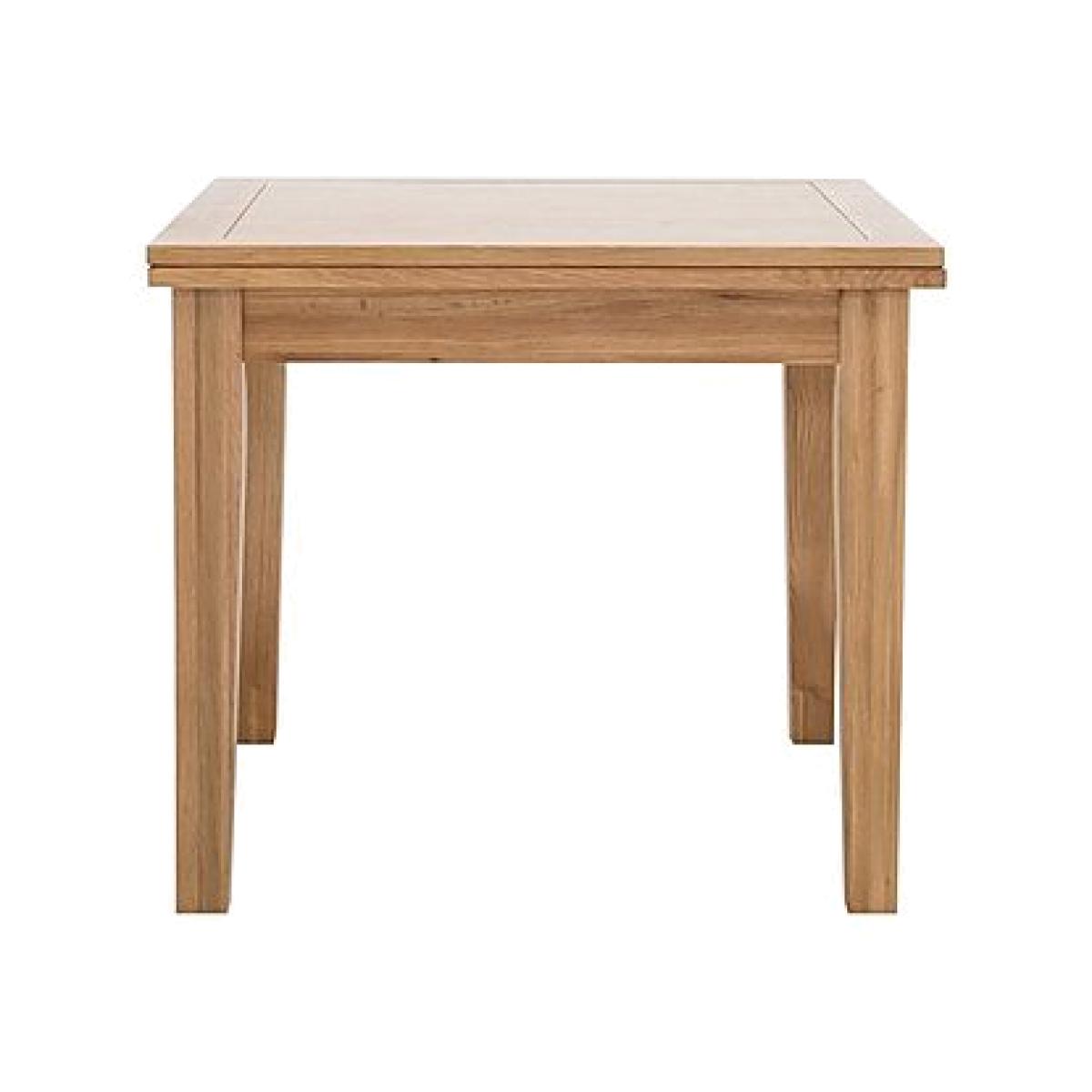 Furnitureland - California Flip Top Solid Oak Extending Table