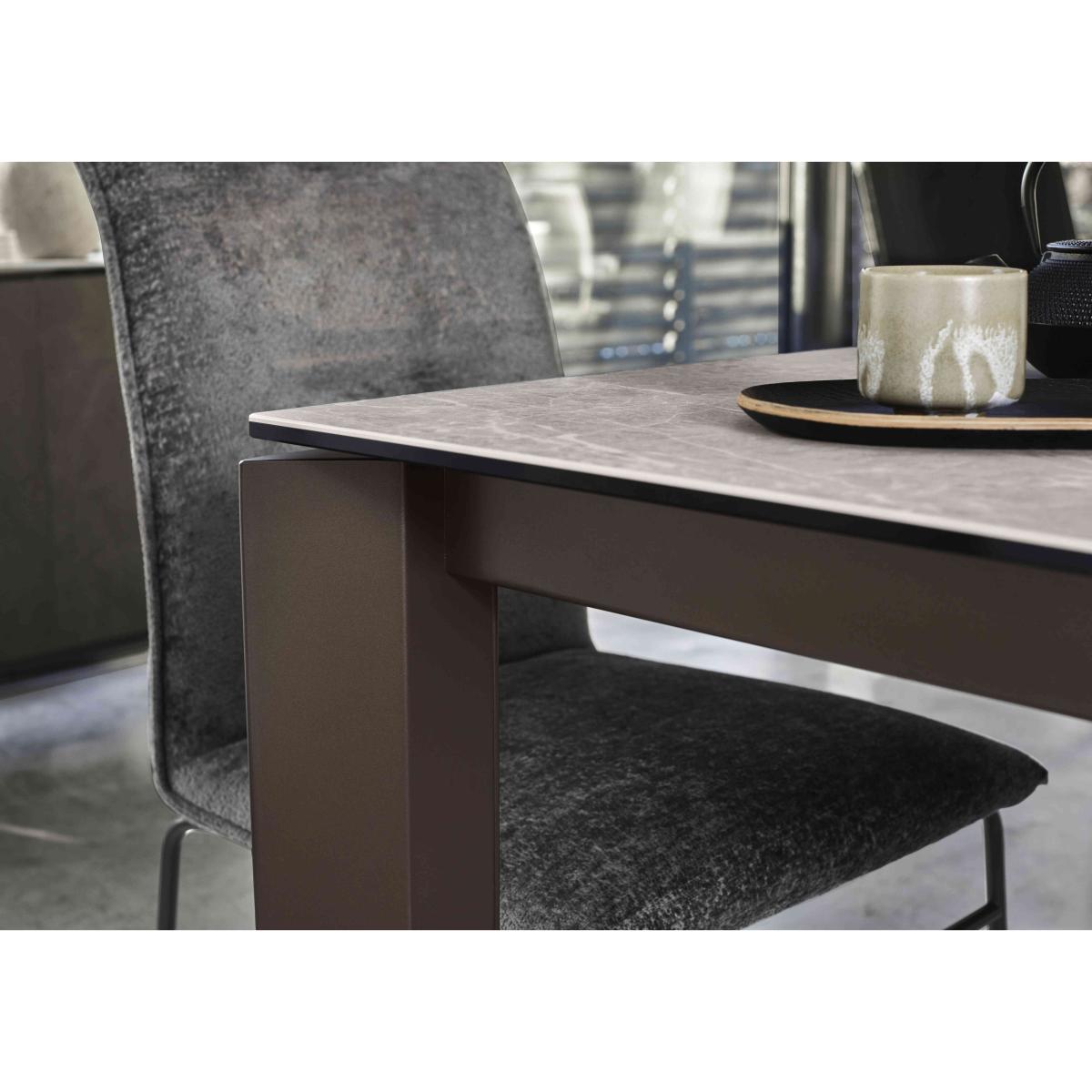 Connubia - Viola Extending Dining Table with Metal Legs - 160-cm – image 5