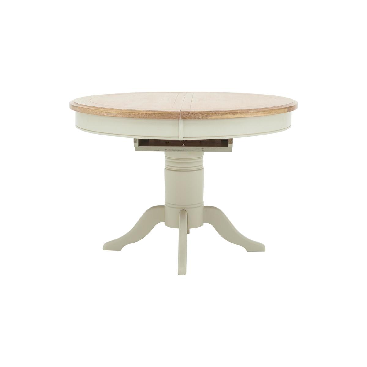 Furnitureland - Angeles Round Extending Dining Table - White – image 1