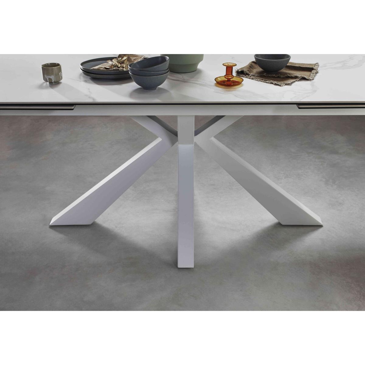 Glacier Small Extending Dining Table – image 3