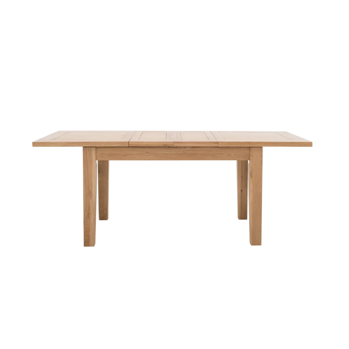 Furnitureland - California Rectangular Oak Extending Dining Table – image 4