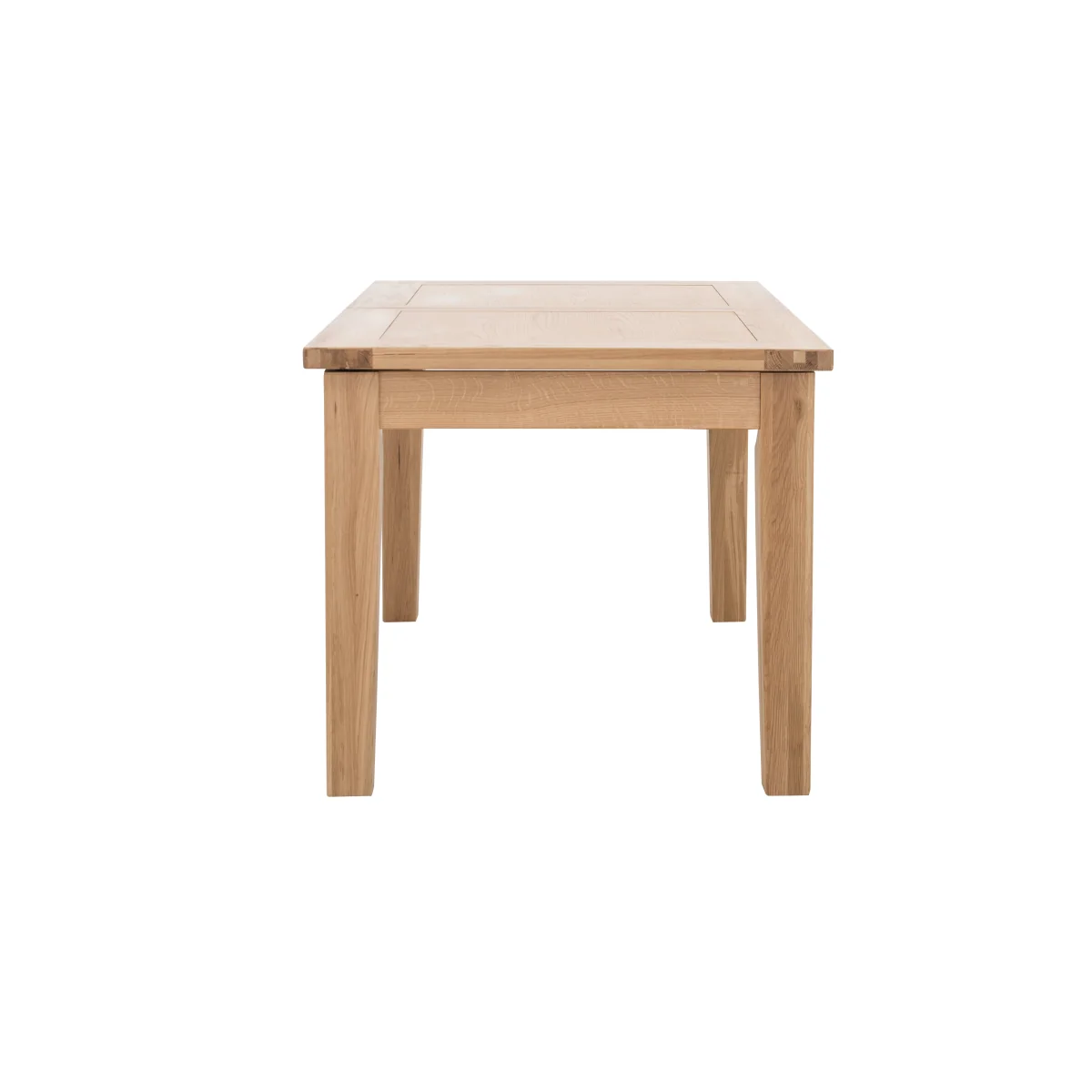 Furnitureland - California Rectangular Oak Extending Dining Table – image 6