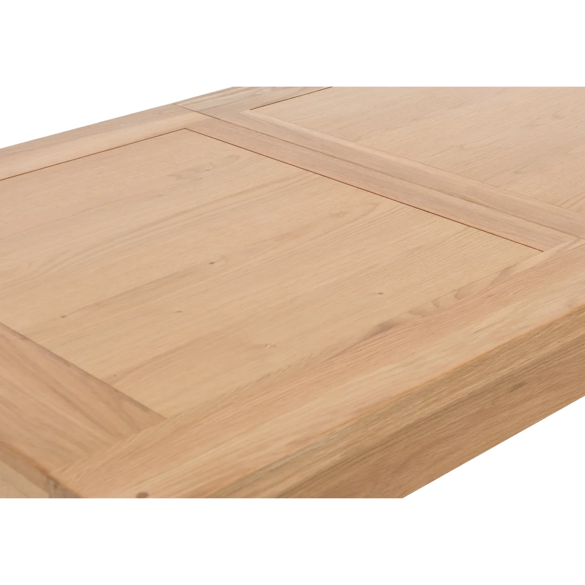 Furnitureland - California Rectangular Oak Extending Dining Table – image 7