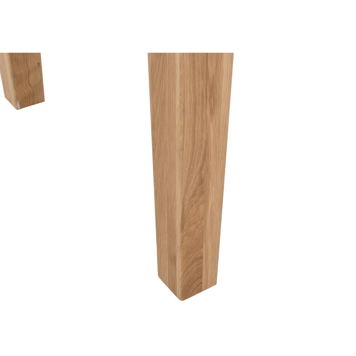 Furnitureland - California Rectangular Oak Extending Dining Table – image 8