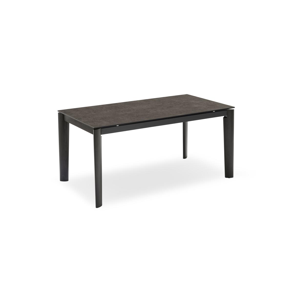 Connubia - Rosa 130cm Small Extending Dining Table with Bronze Ceramic Top and Graphite Wooden Legs and 4 Siren Chairs - Desert – image 7