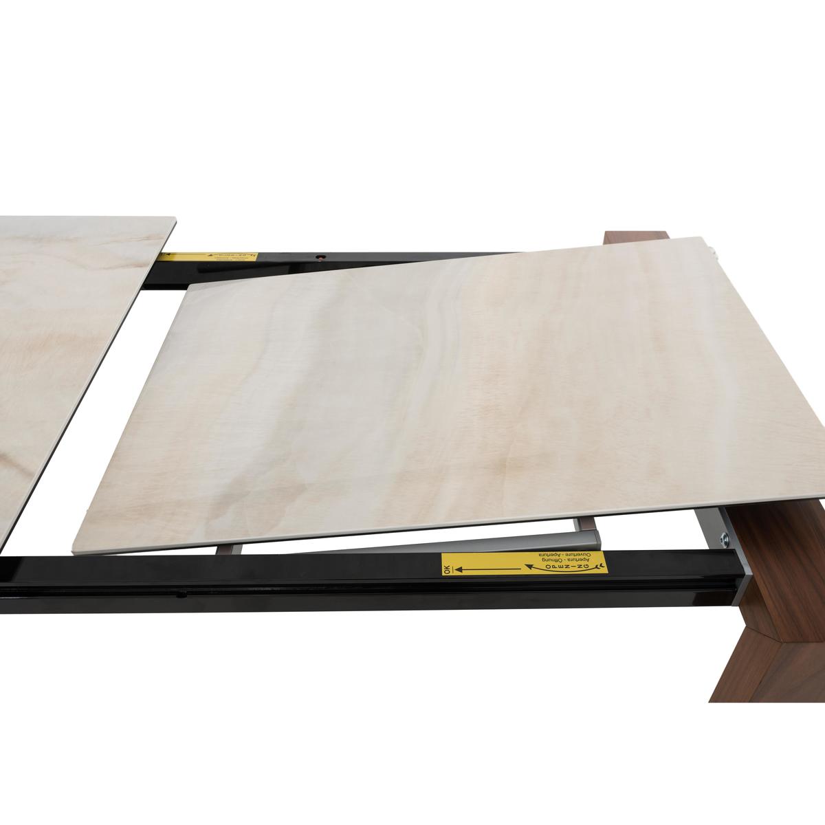 Calligaris - Onyx Extending Dining Table - Brown – image 5