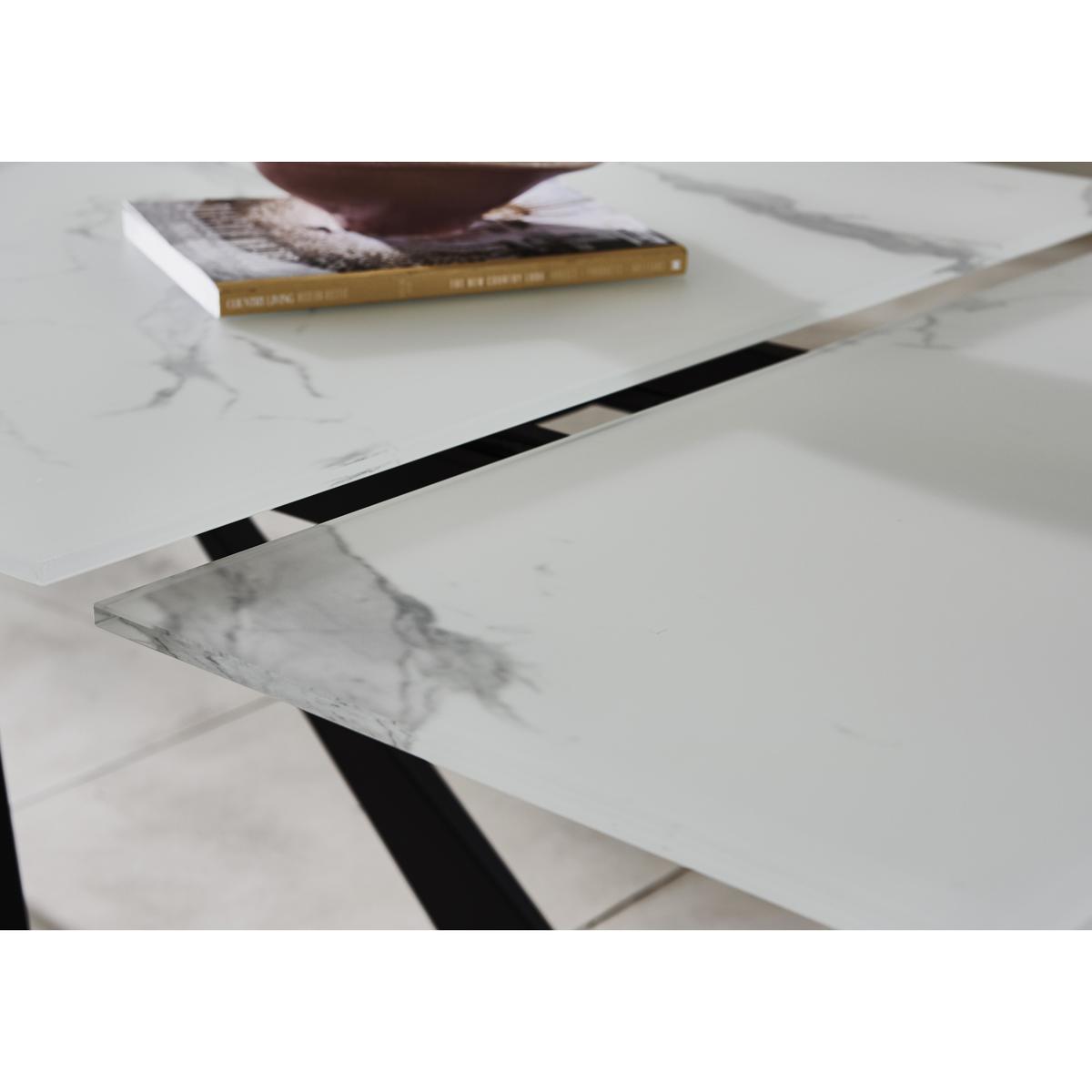Chamonix Extending Dining Table - White – image 5