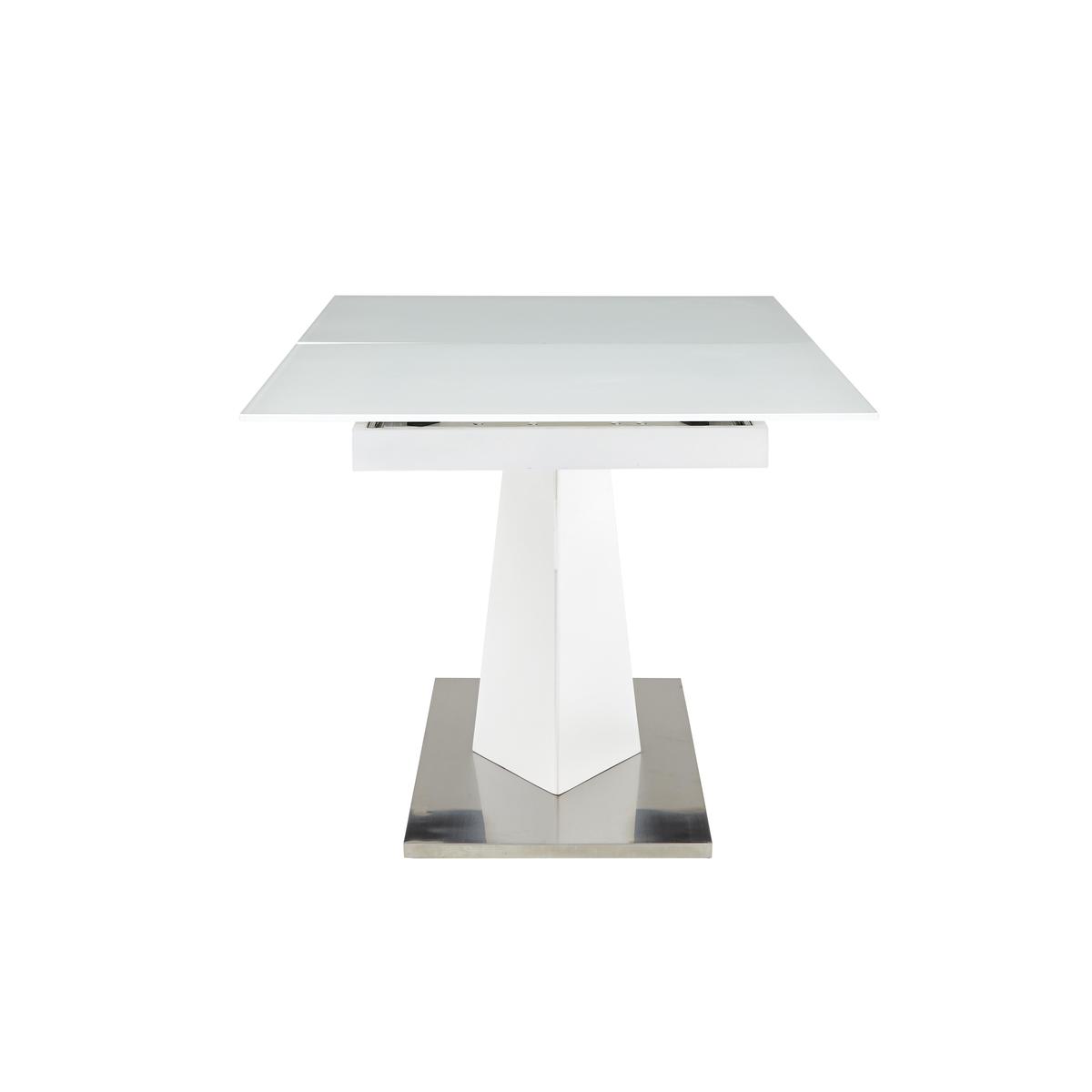 Panama White Extending Dining Table - White - By Furniture Village – image 6