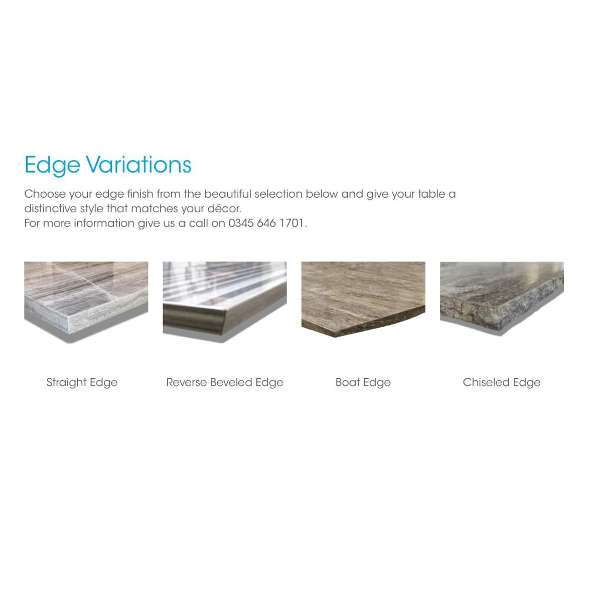 Stone International - Saturn Square Dining Table with Straight Edges – image 2