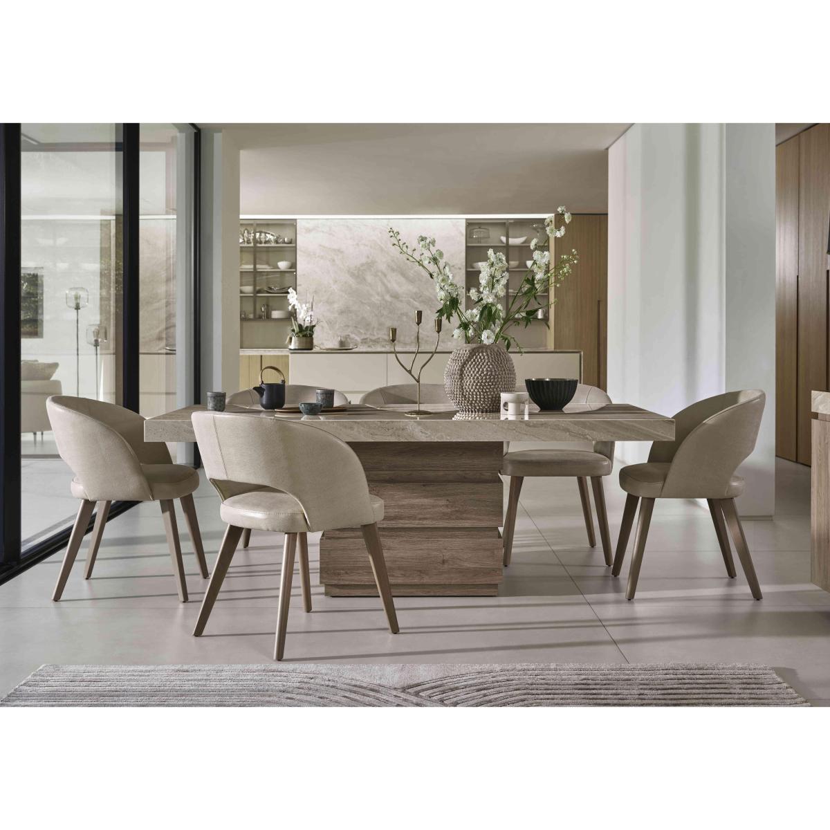 Stone International - Goya Rectangular Dining Table with a Deep Edge – image 2
