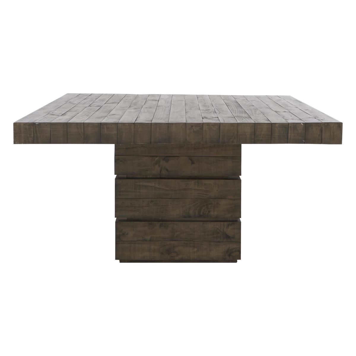 Folsom Square Dining Table - Brown – image 2