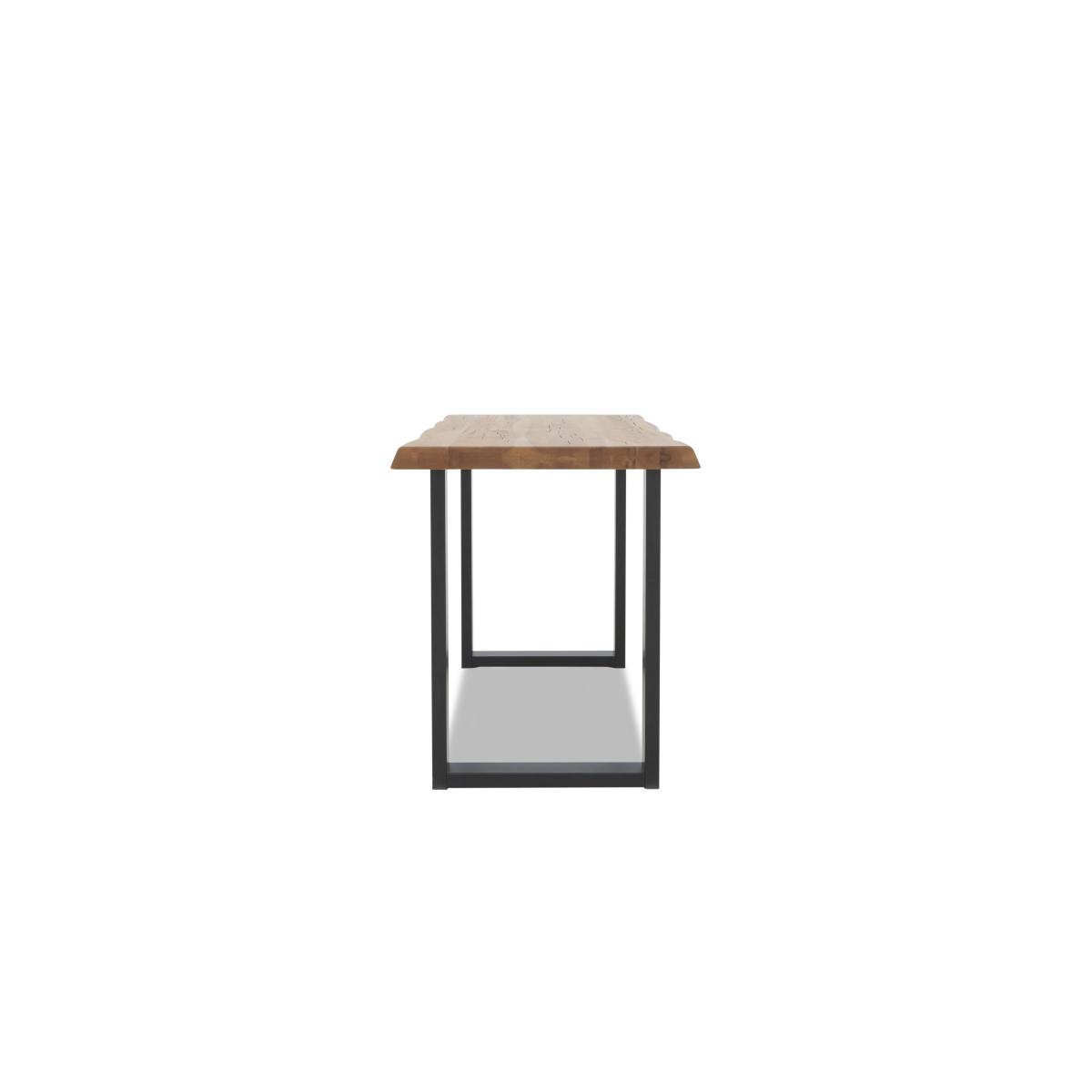 Bodahl - Compact Terra Raw Edge Bar Table with U-Shaped Legs - 160-cm - Mocca Black – image 6