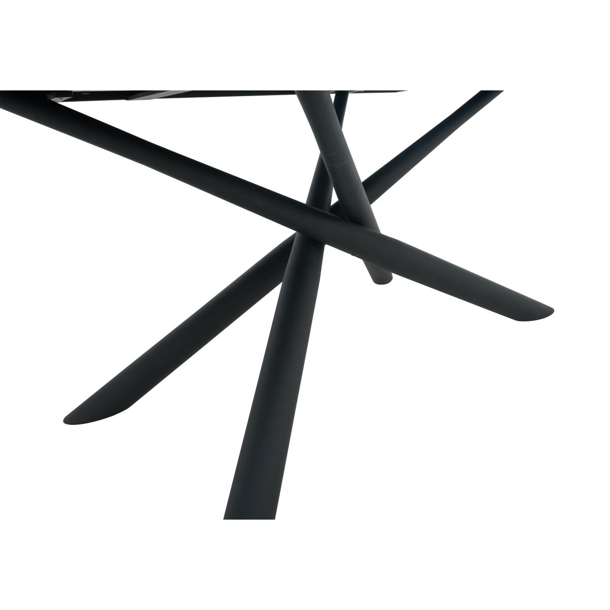 Zeppelin Grey Extending Dining Table – image 5