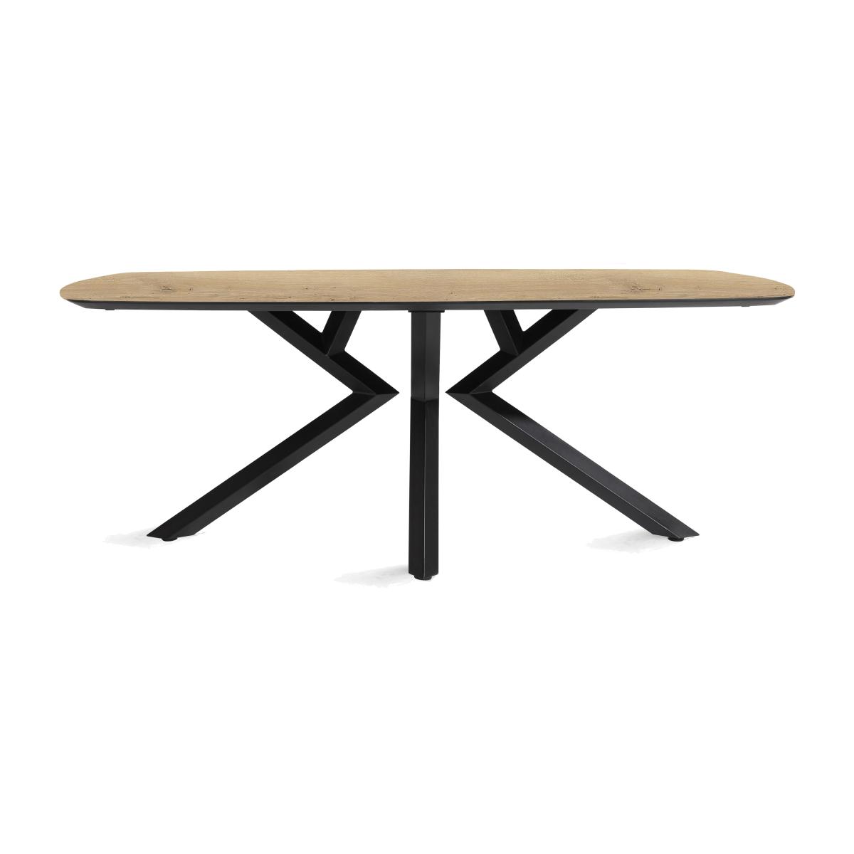 Habufa - Toronto Fixed Dining Table - 200-cm - Oak – image 1