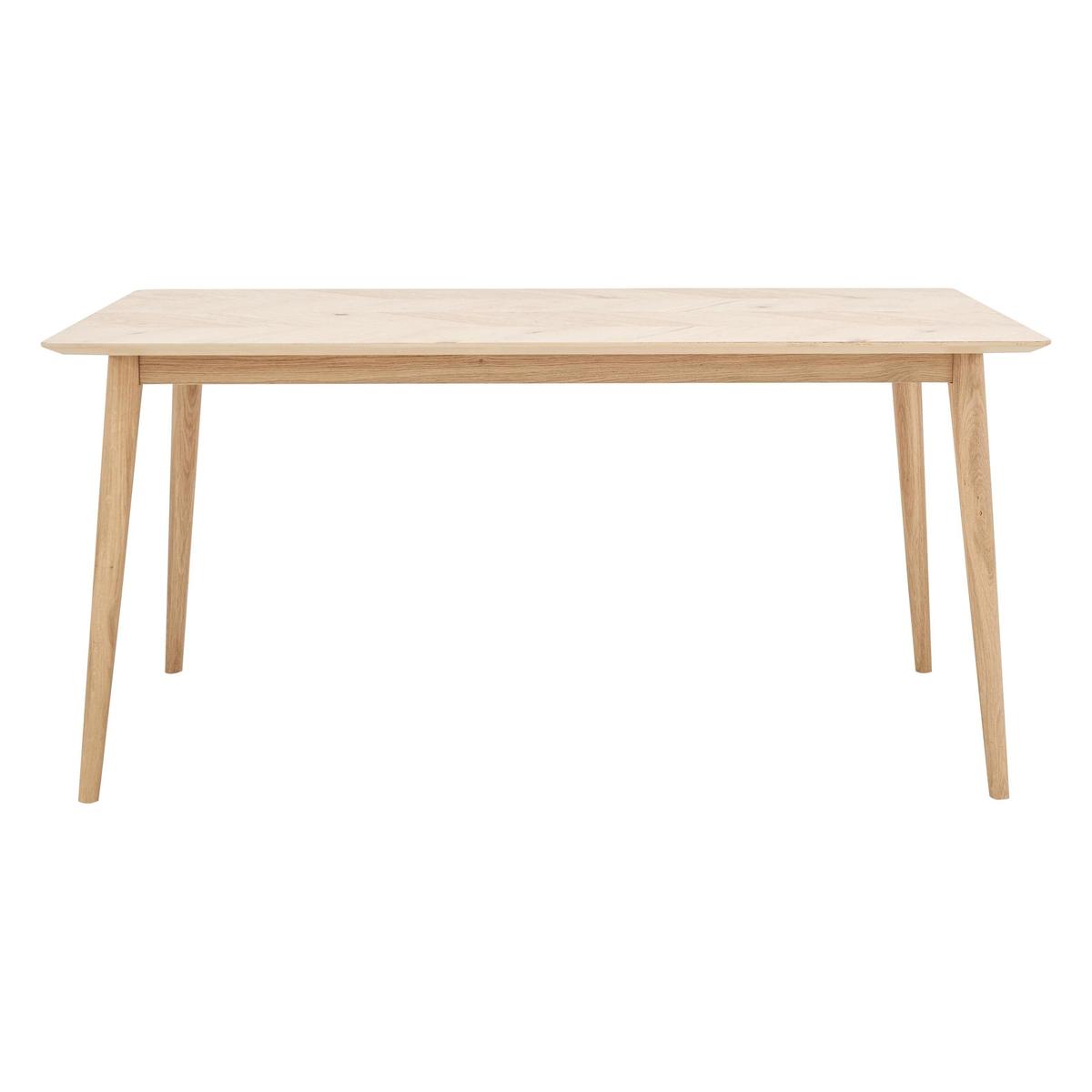 Walker Fixed Dining Table - Brown - By Furniture Village – image 2