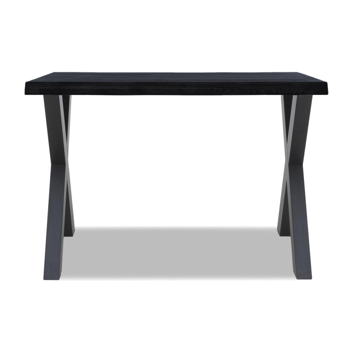 Bodahl - Compact Terra Raw Edge Bar Table with X-Shaped Legs - 160-cm - Mocca Black – image 1
