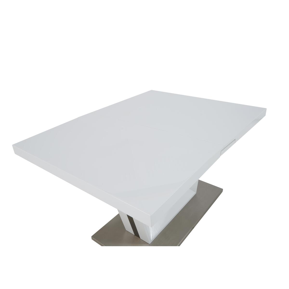 Bianco Small Extending Dining Table - White – image 5
