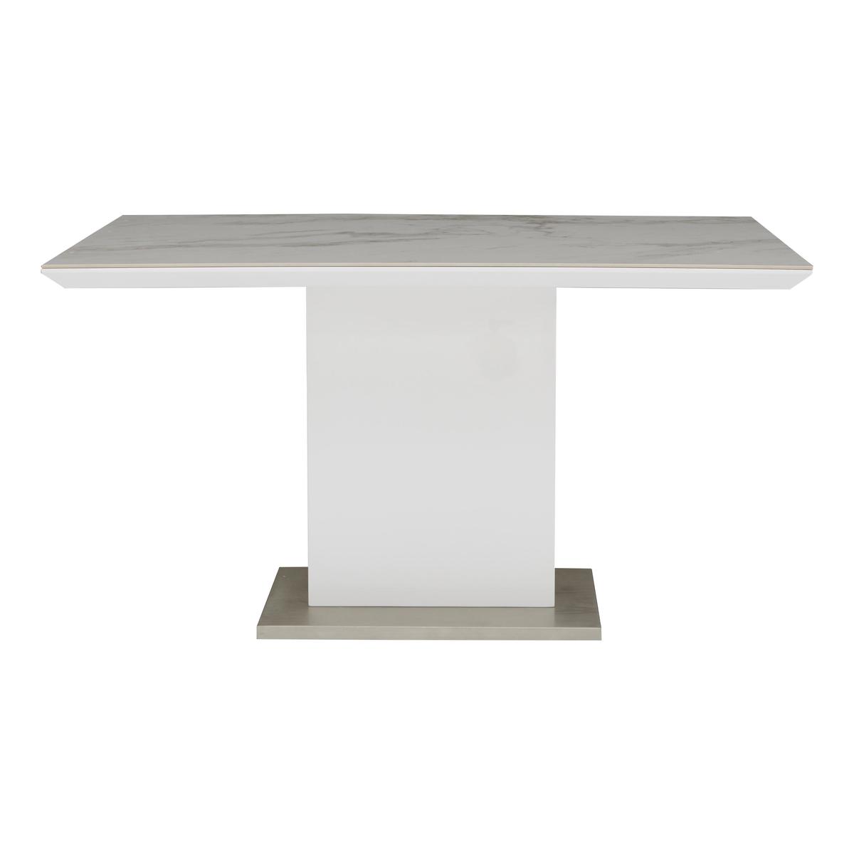 Central Park Ceramic Dining Table - White - By Furniture Village – image 2