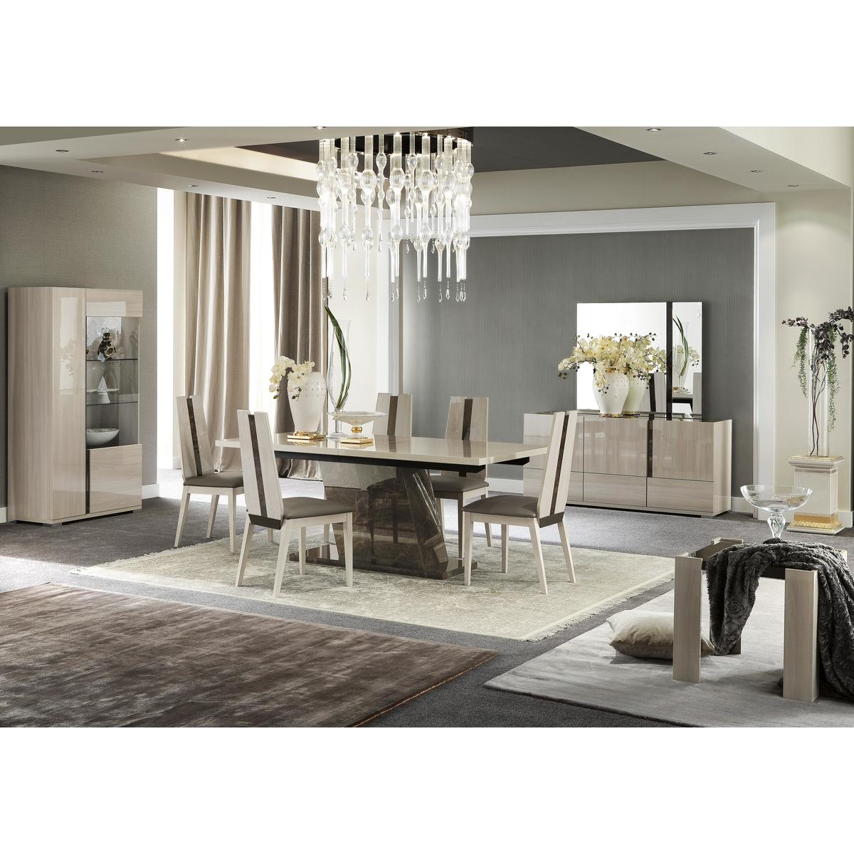 ALF - Andorra Extending Dining Table - Beige – image 2