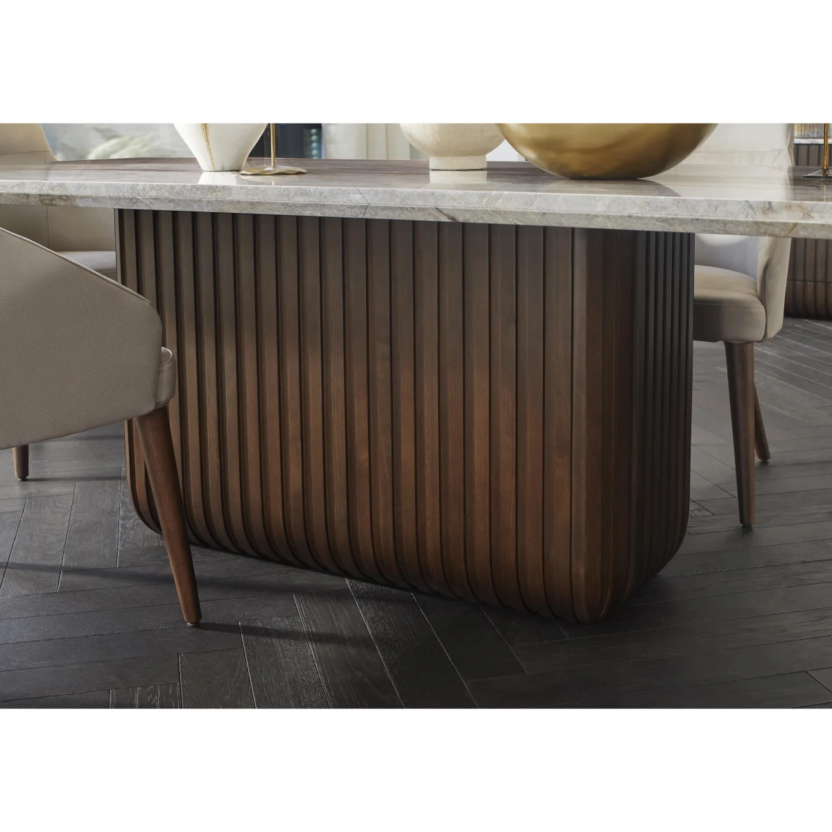 Stone International - Rigato Dining Table with Waterfall Edge – image 5