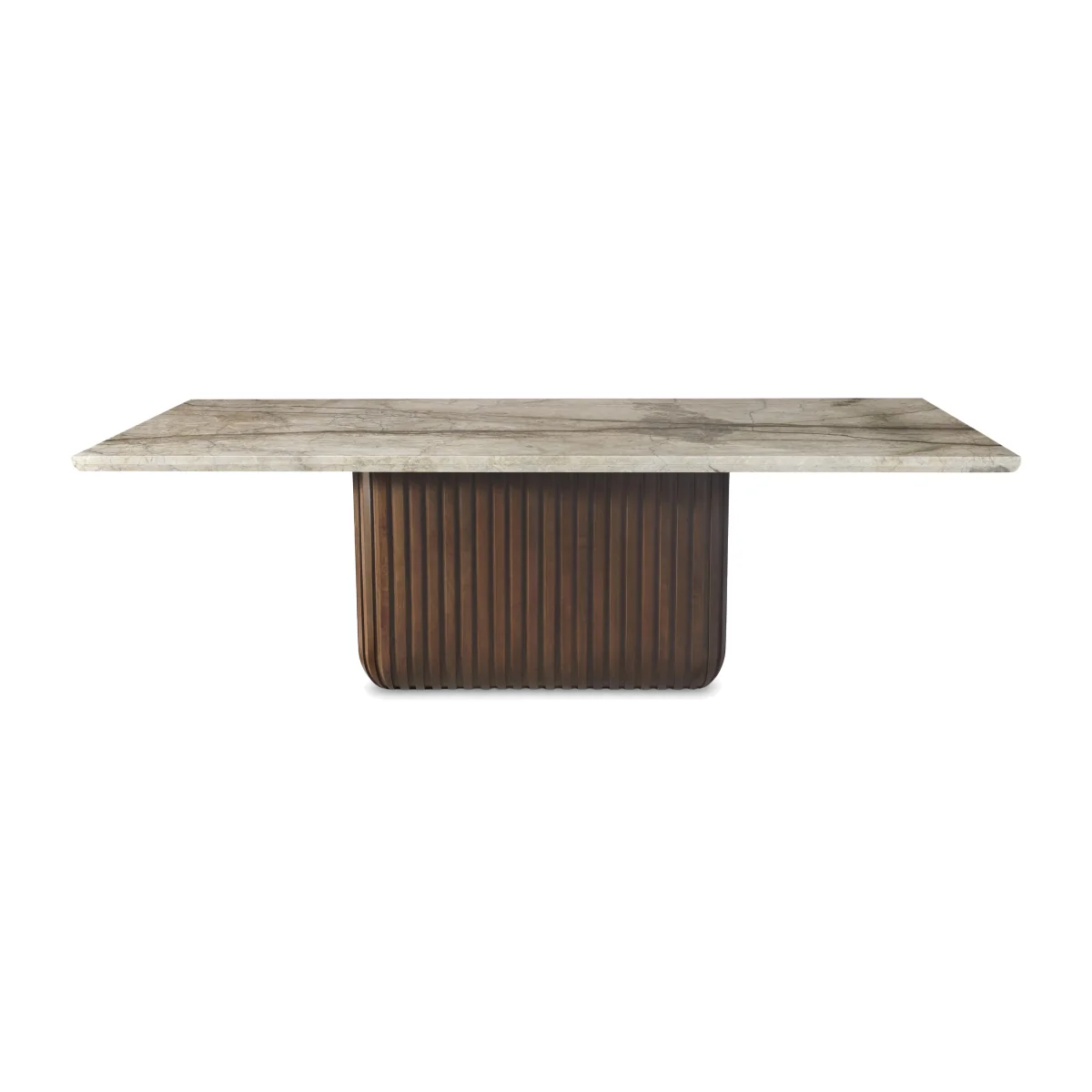Stone International - Rigato Dining Table with Waterfall Edge – image 1