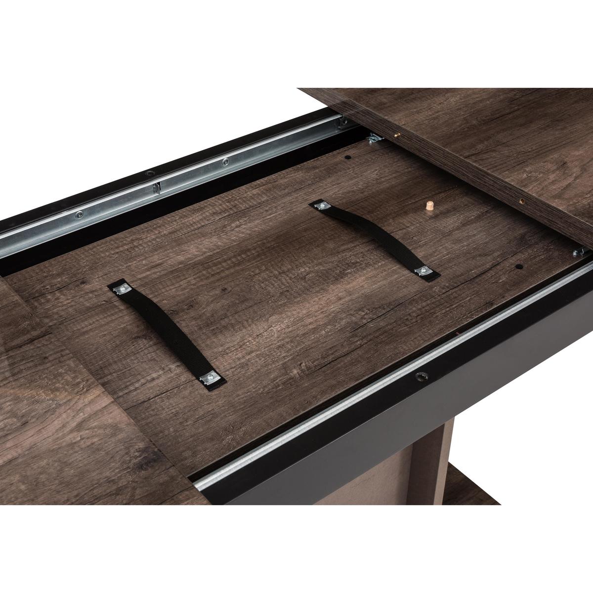 ALF - Soprano Extending Dining Table - Brown – image 4