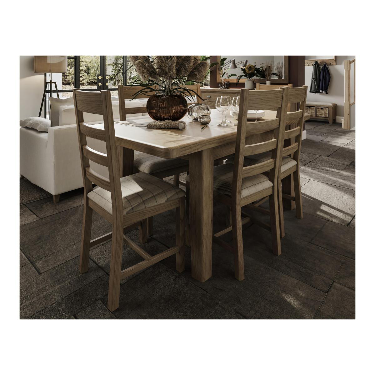 Hewitt Rectangular Extending Dining Table – image 2