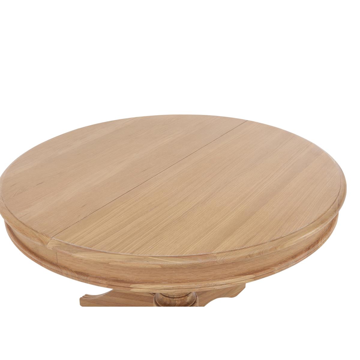 Maison Round Extending Dining Table - Brown - By Furniture Village – image 5