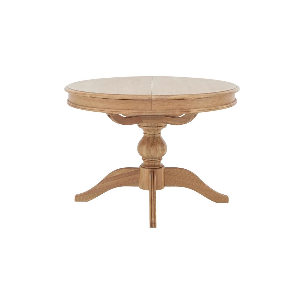 Maison Round Extending Dining Table - Brown - By Furniture Village – image 1