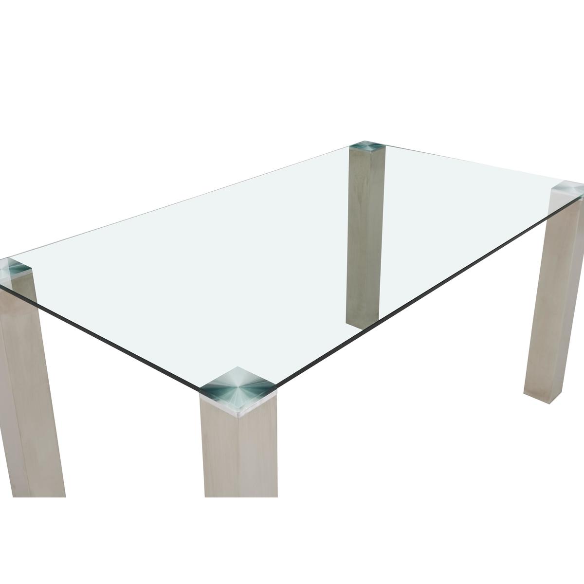 Ideas Glass Top Dining Table - 160-cm - By Furniture Village – image 4