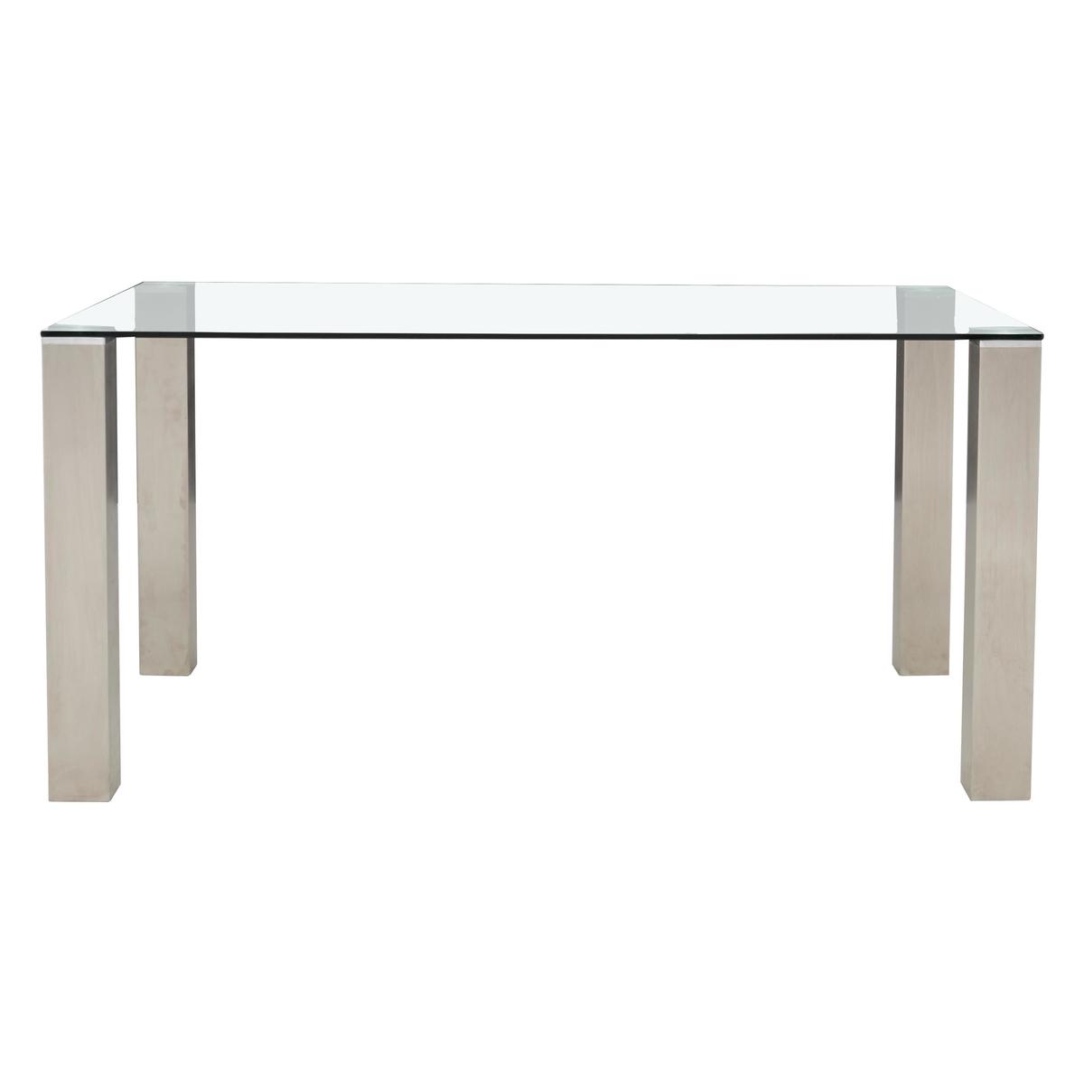 Ideas Glass Top Dining Table - 160-cm - By Furniture Village – image 2