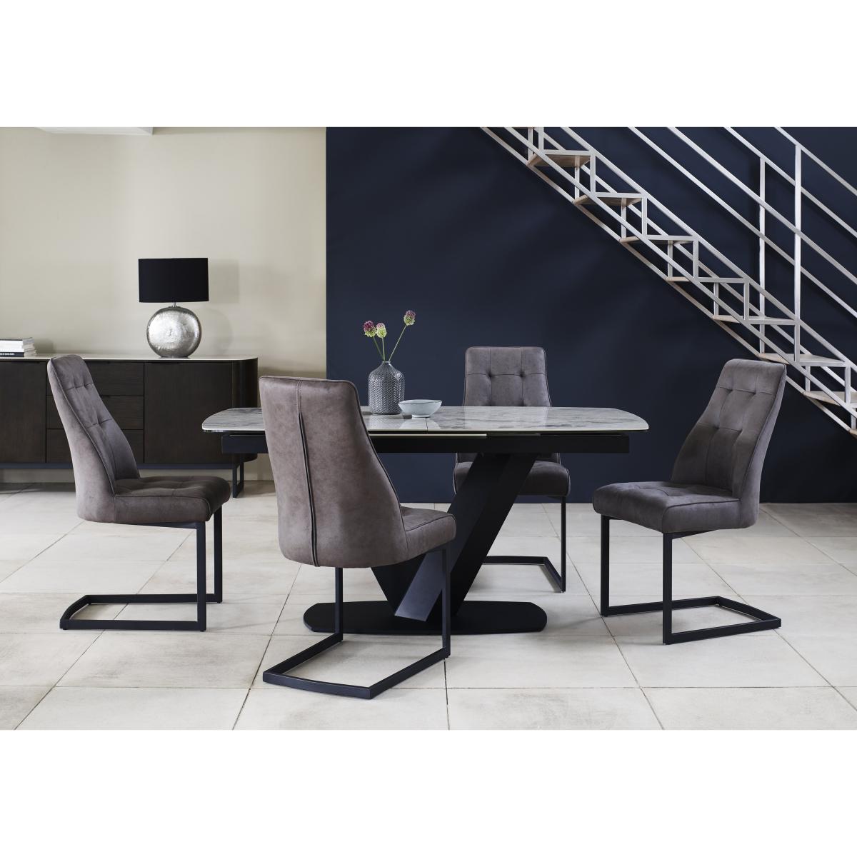 Merlin Large Extending Dining Table – image 2