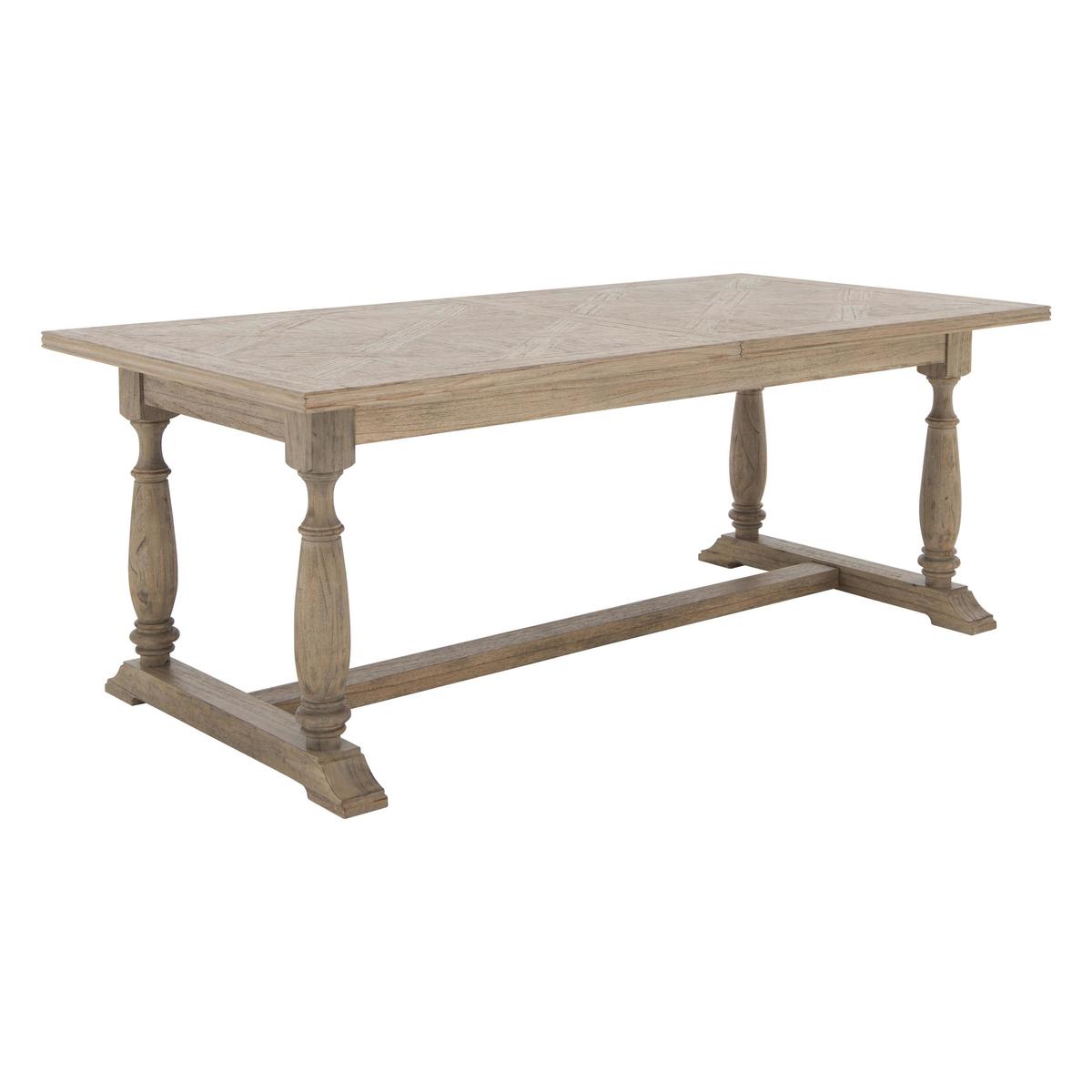 Riviera Extending Dining Table - Brown - By Furniture Village – image 1