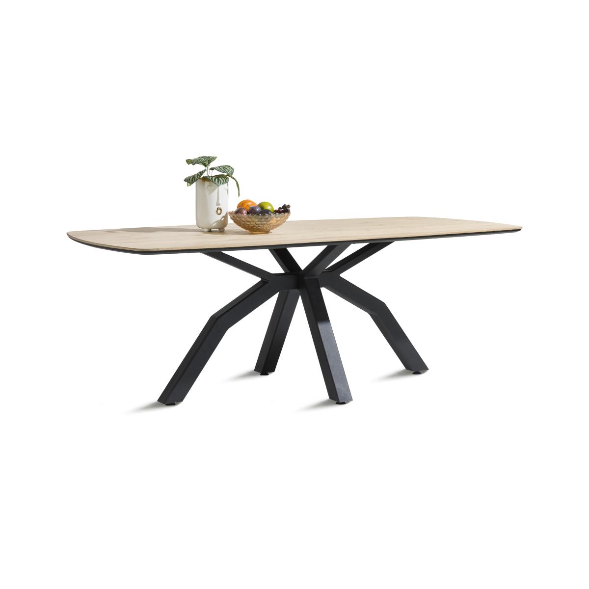 Habufa - Montreal Dining Table with Spider Legs - 190-cm - Natural – image 2