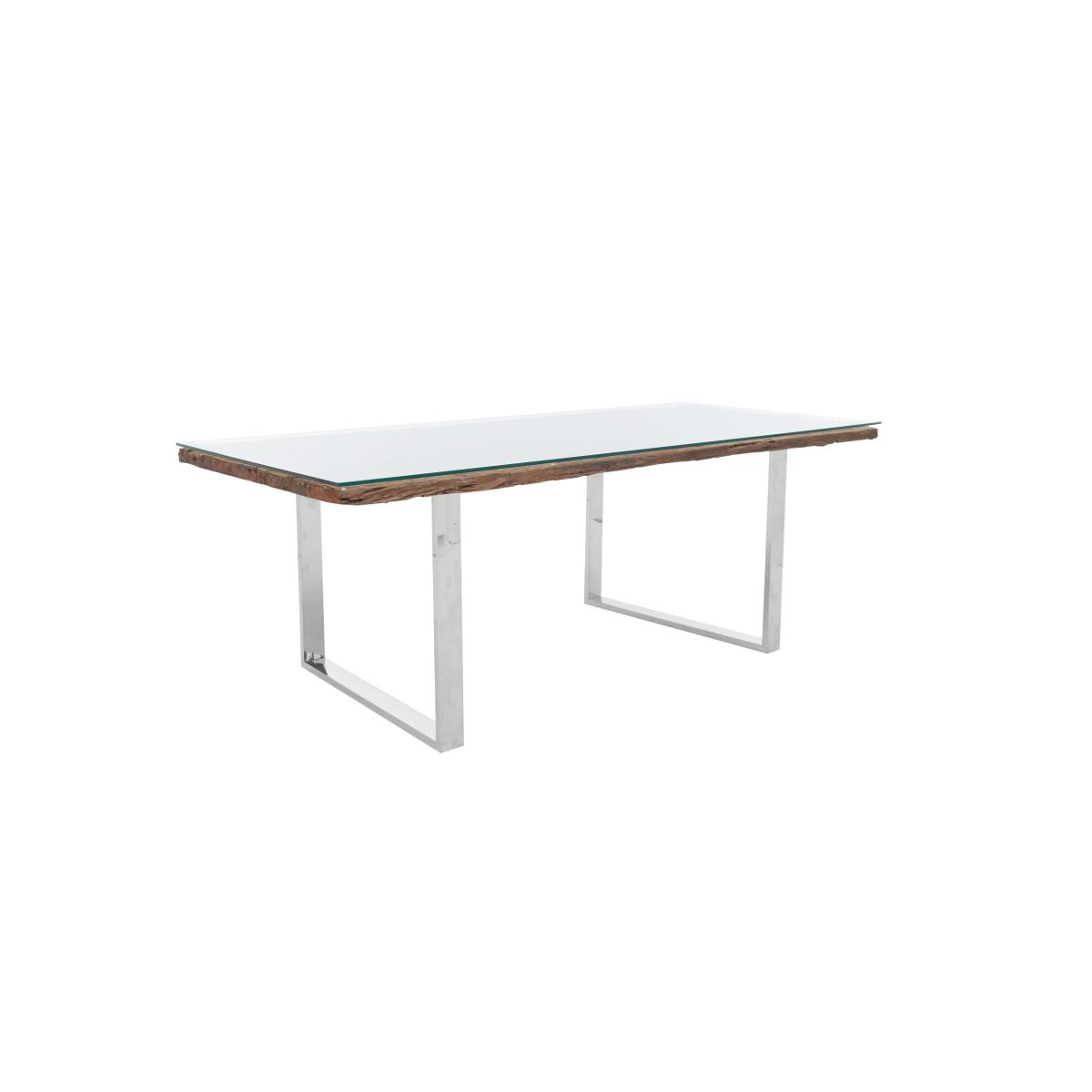 Chennai Dining Table with U-Shaped Legs - 180-cm – image 4