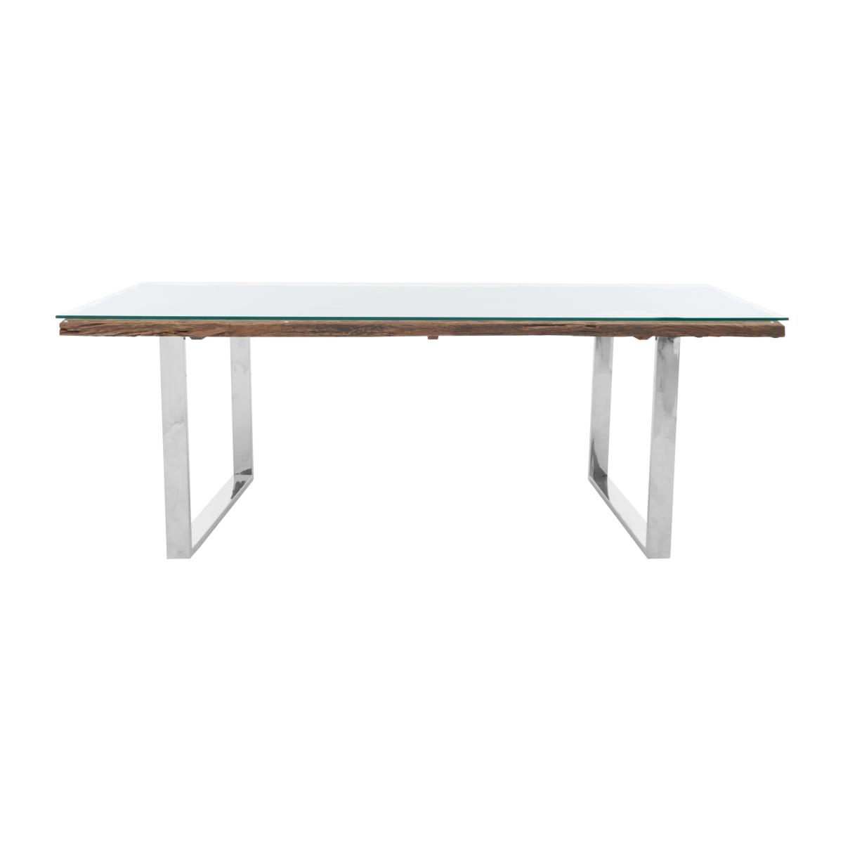 Chennai Dining Table with U-Shaped Legs - 180-cm – image 1