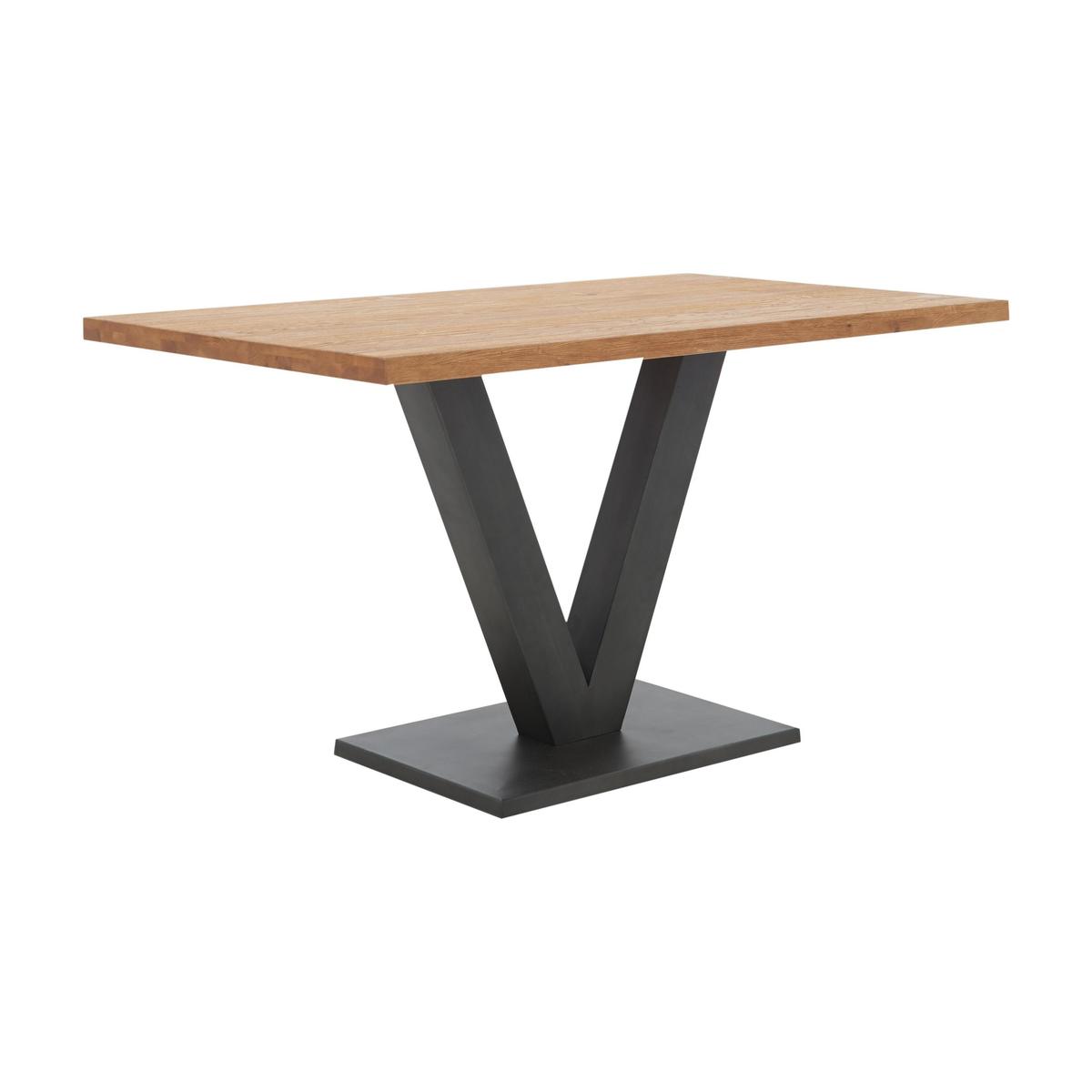 Compact Earth Dining Table - Brown - By Furniture Village – image 1