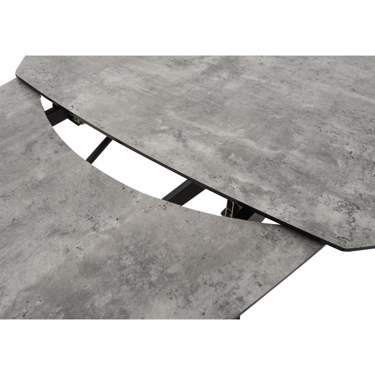 Diego Round Extending Dining Table - Grey – image 4