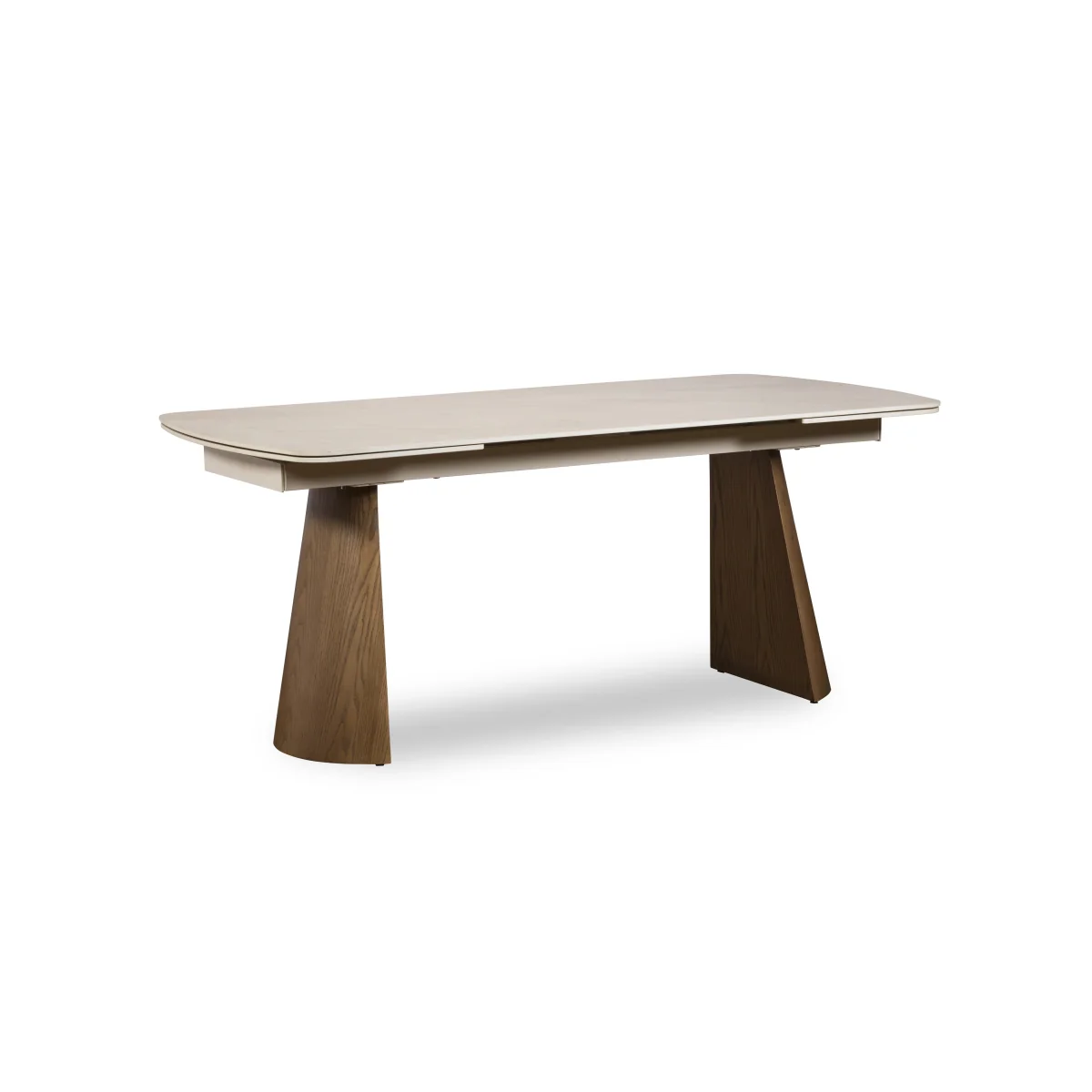 Sansa Rectangular Draw Leaf Extending Dining Table - In Time for Christmas – image 6