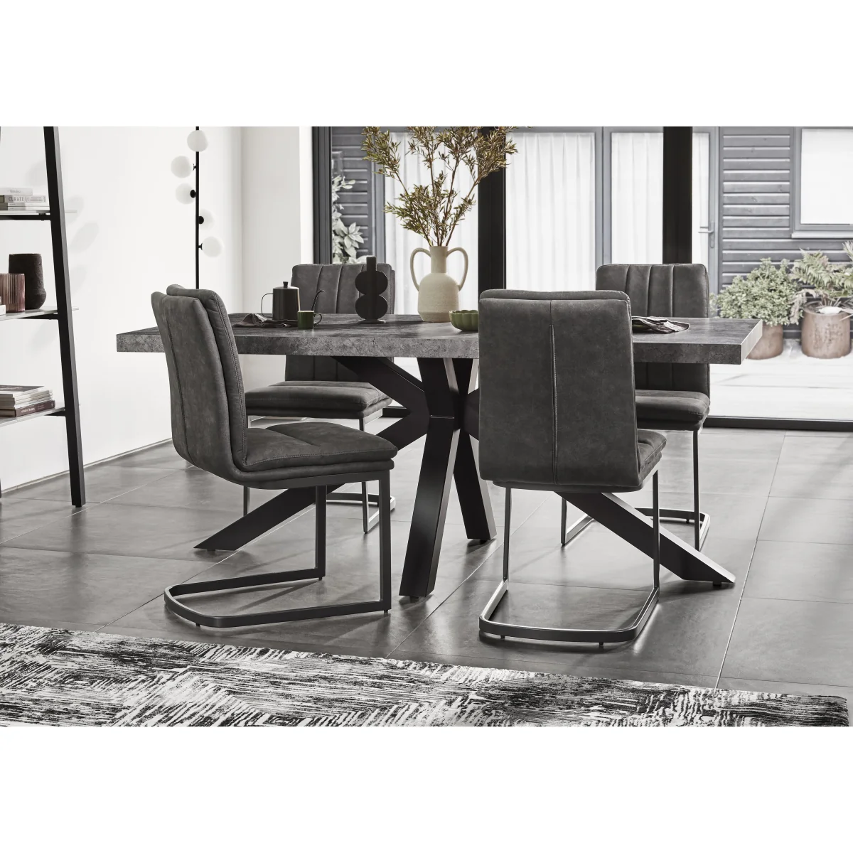 Moon Dining Table with Star Base - 140-cm – image 2