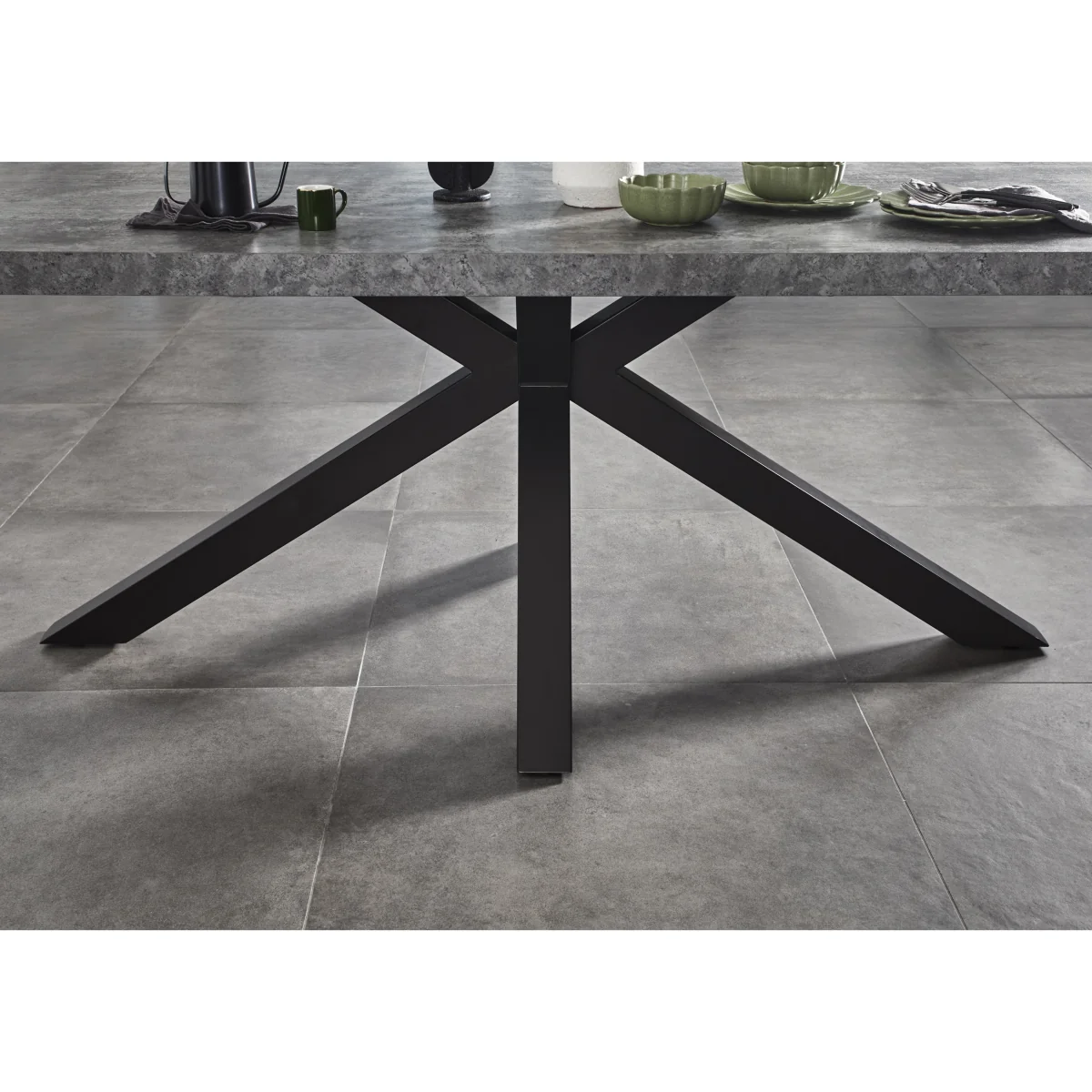 Moon Dining Table with Star Base - 140-cm – image 4