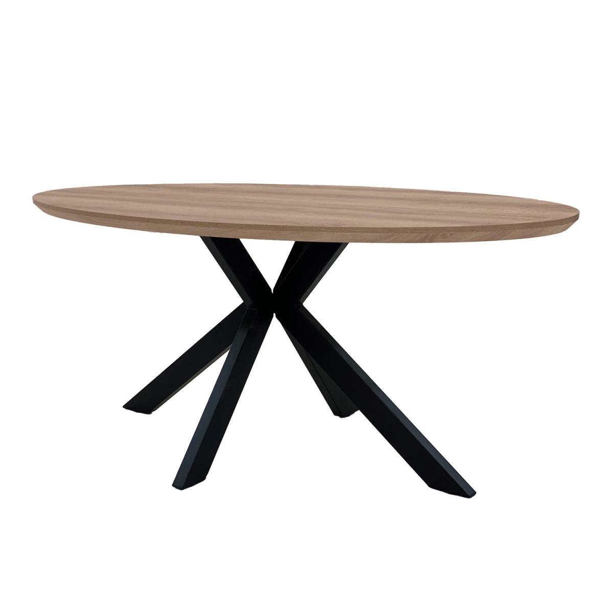 Walnut Oval Dining Table - Seats 6 - Liberty – image 2