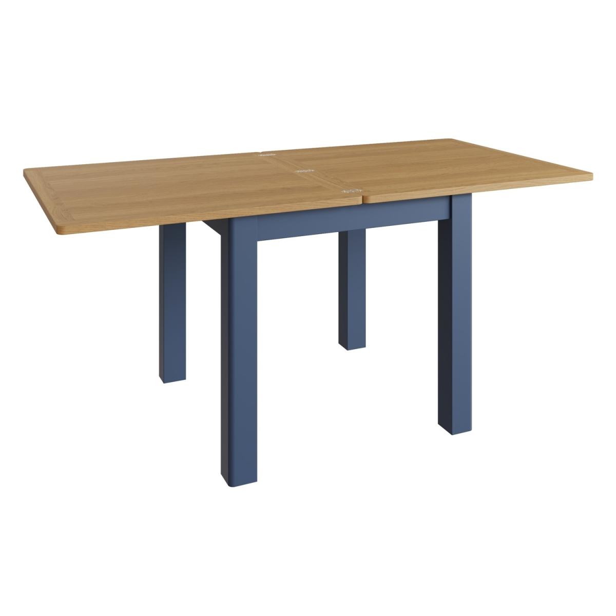 Navy & Oak Extendable Dining Table - Pegasus – image 2