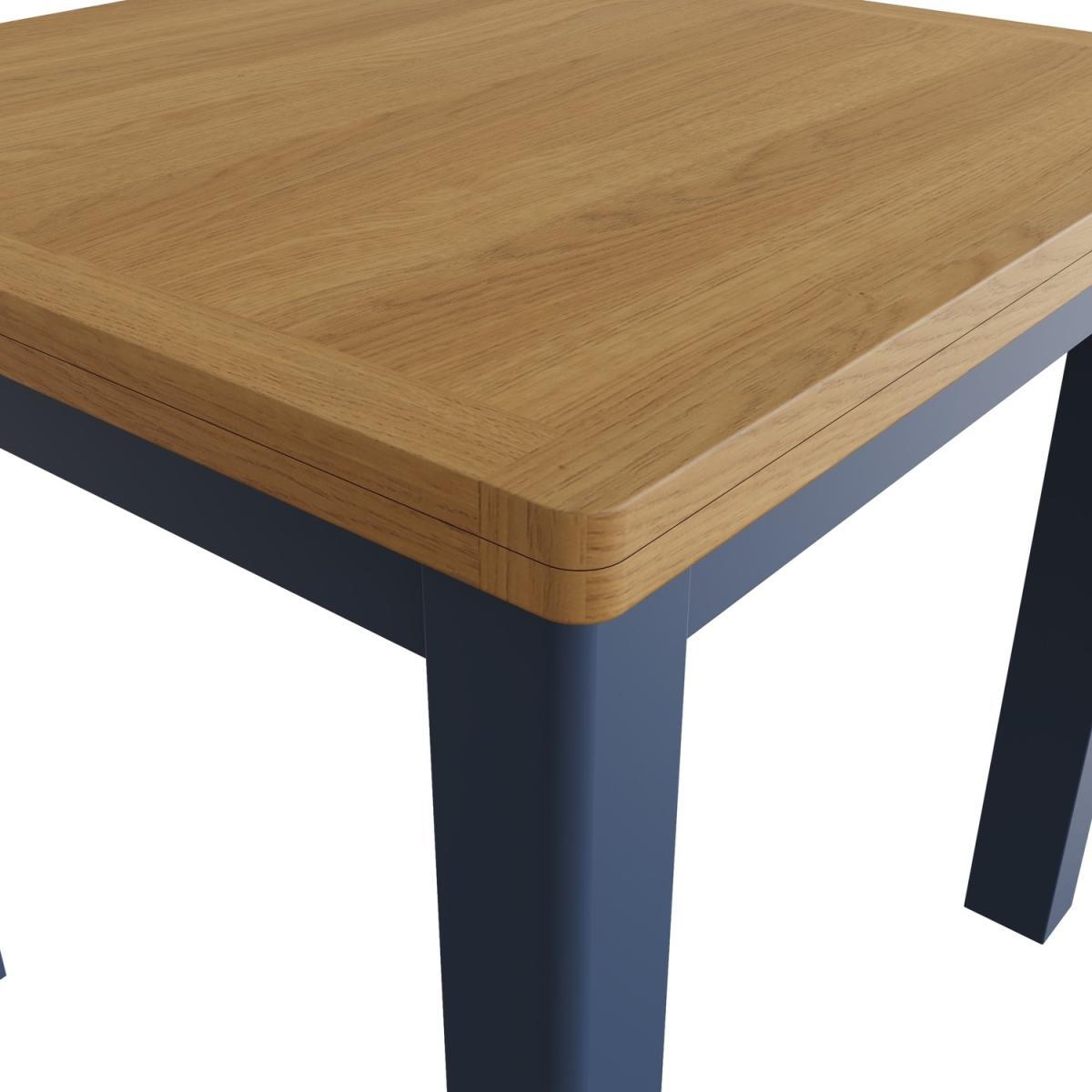 Navy & Oak Extendable Dining Table - Pegasus – image 4